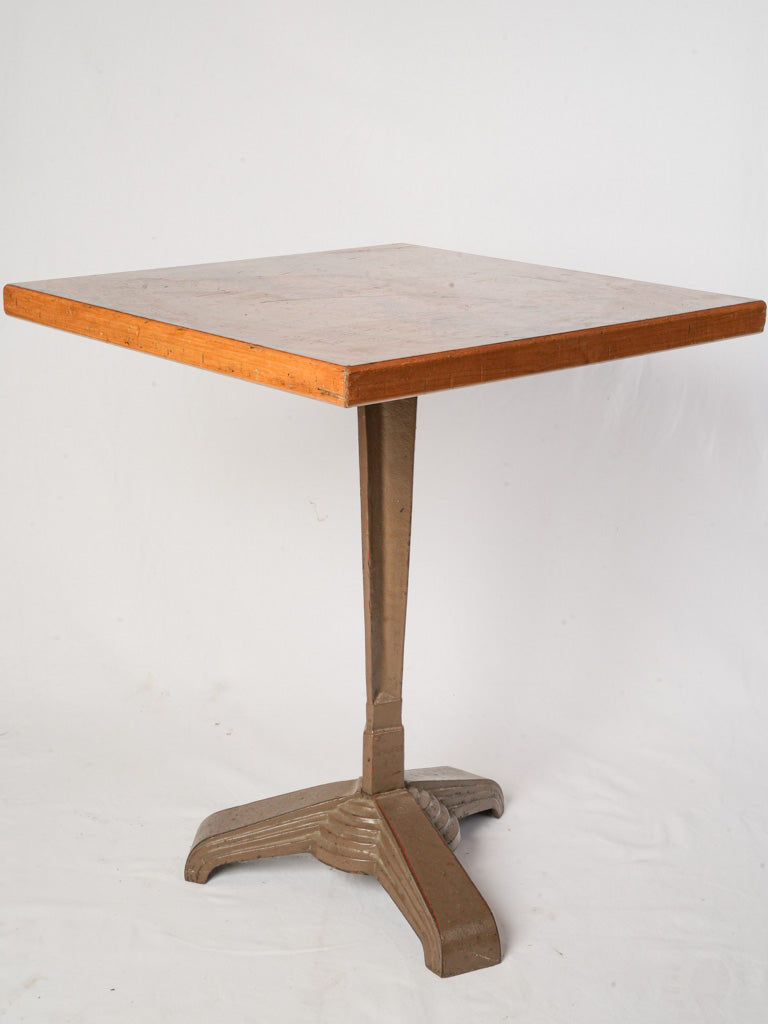 French Art Deco Bistro Table w/ Sculptural Base - 28¼"