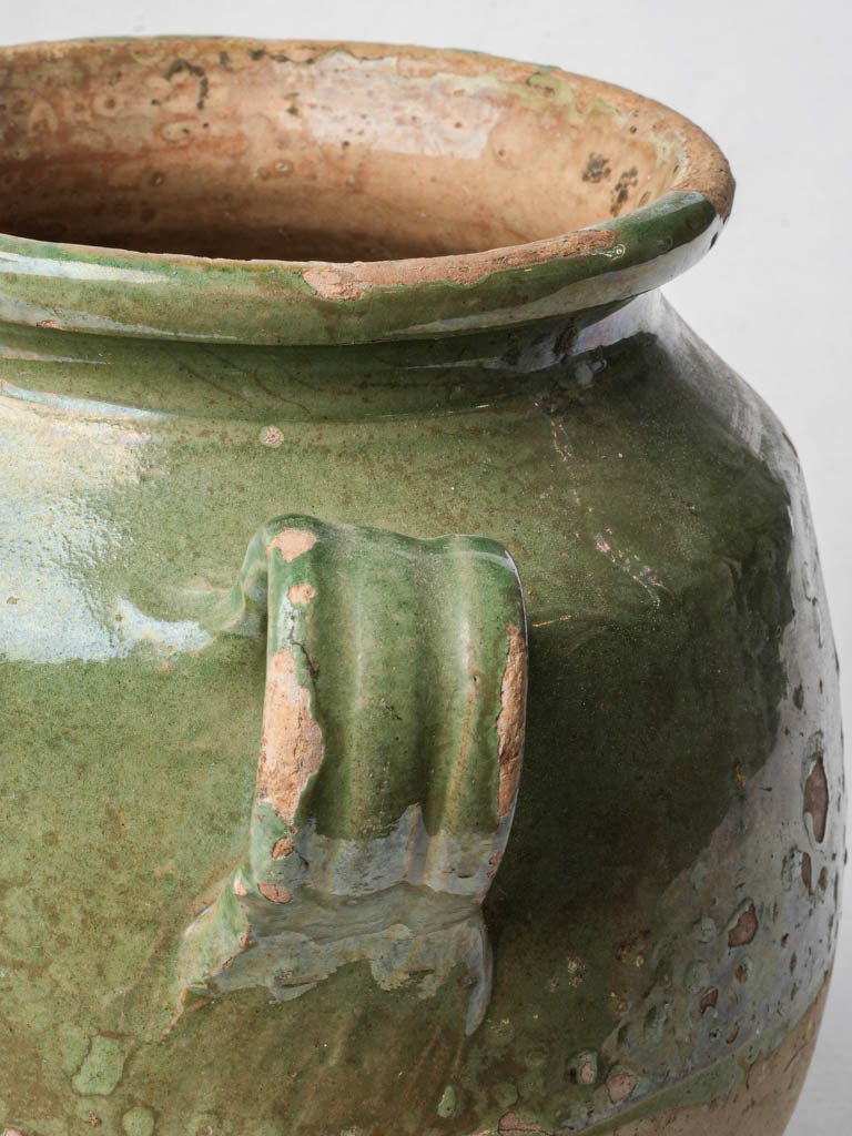 Organic color French confit pot