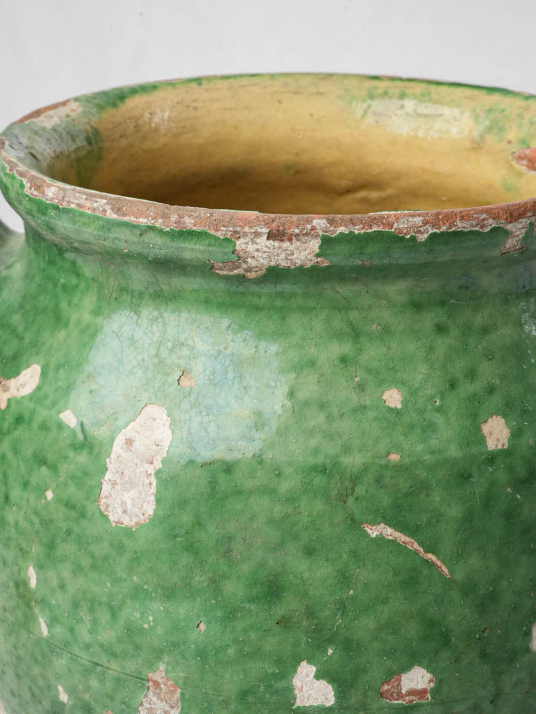 Traditional French earthenware pot