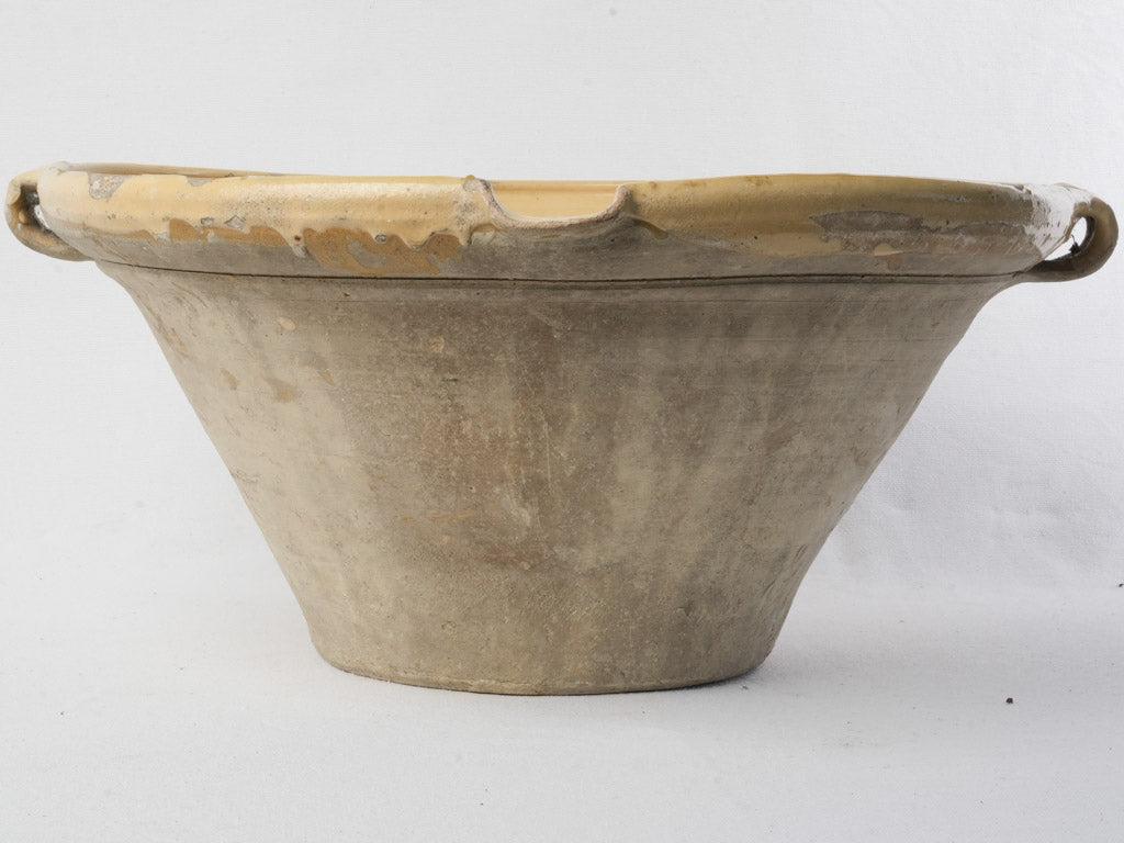 Antique French spouted tian vessel