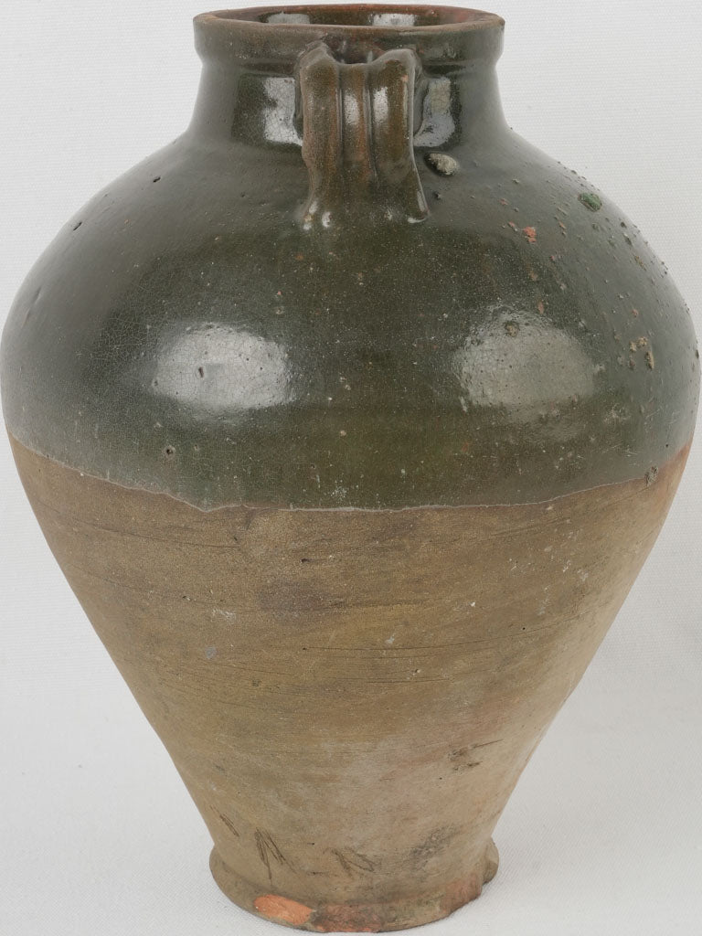 19th Century French Ceramic Pickling Jar