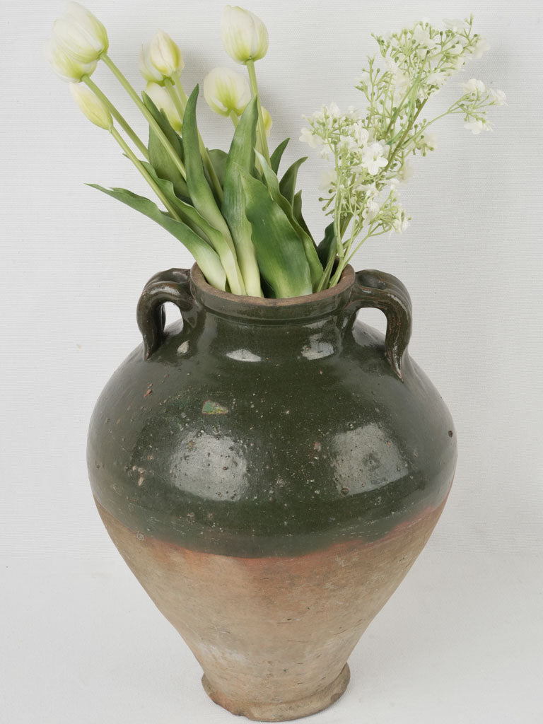 Matte Glazed Earthenware Pickle Vessel