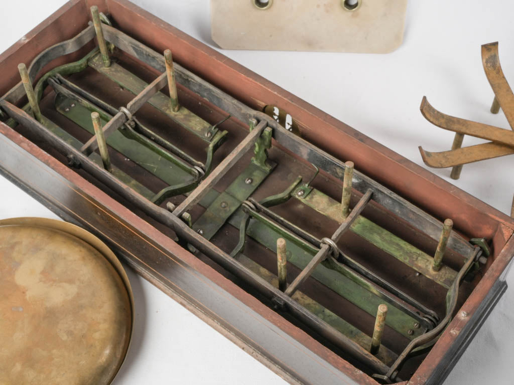 Substantial French Two-Pan Mercantile Scale Circa 1900 - 30"
