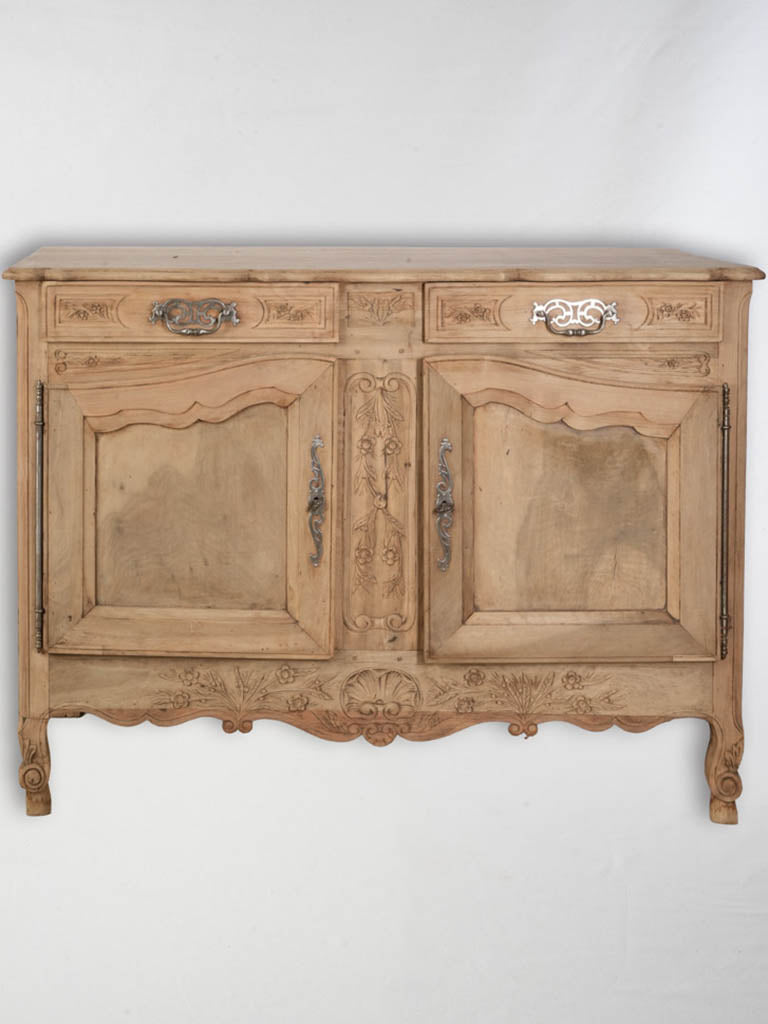 Vintage carved floral sideboard