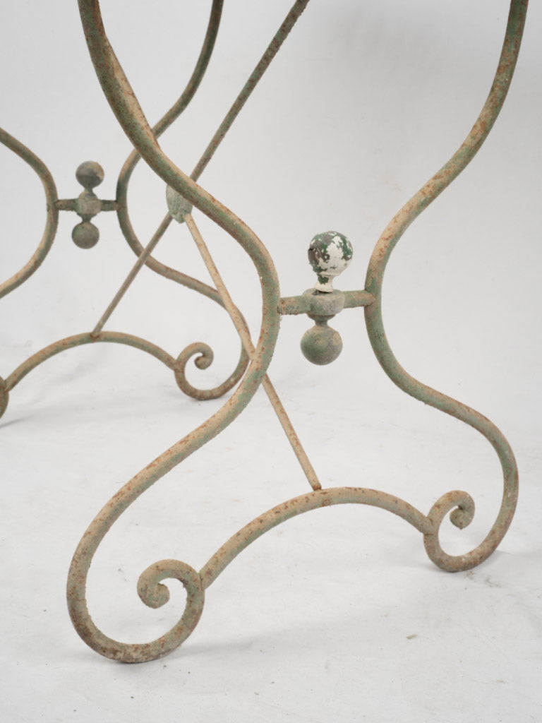 Delightful white marble top table