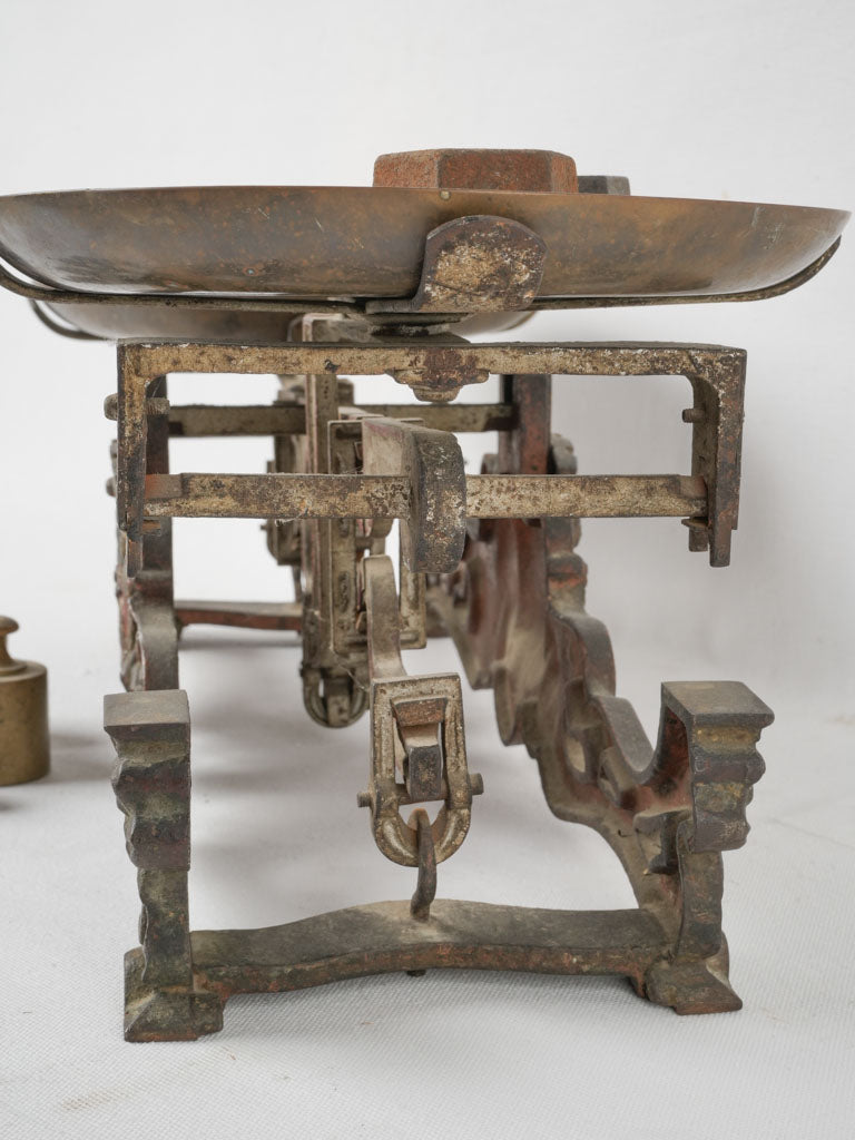 Ornamental 19th-century Parisian merchant weight