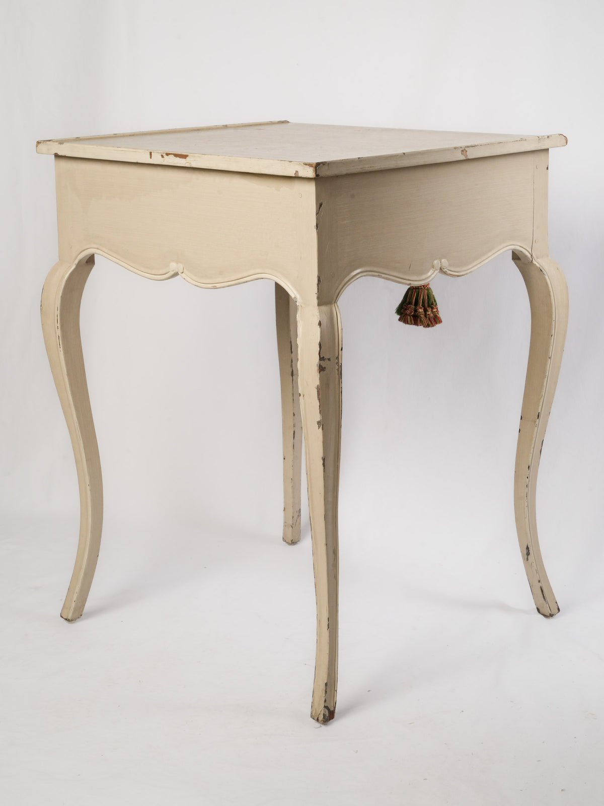 Louis XV Side Table w/ Later Off-White Painted Finish - 31½" x 24¾"