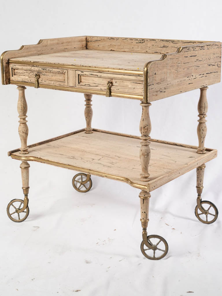 Shabby chic French serving table
