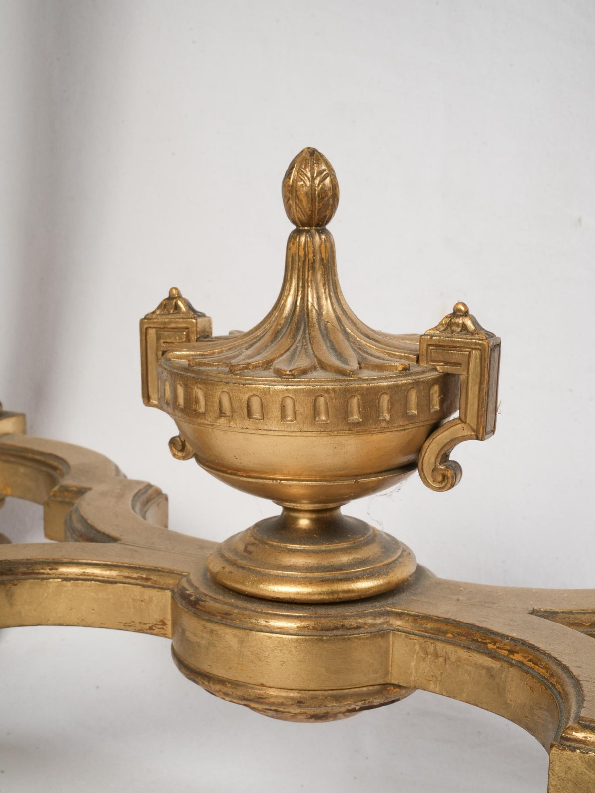 Small 19th-Century Giltwood Console Table with White Marble Top - 36¼" x 28¼"