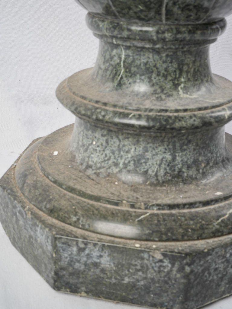 Classic contemporary hardstone pedestal