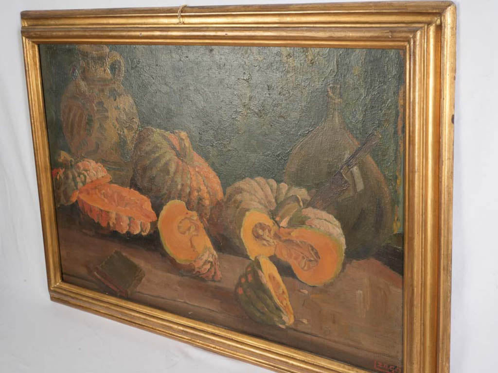 Signed Luigi Zago still life