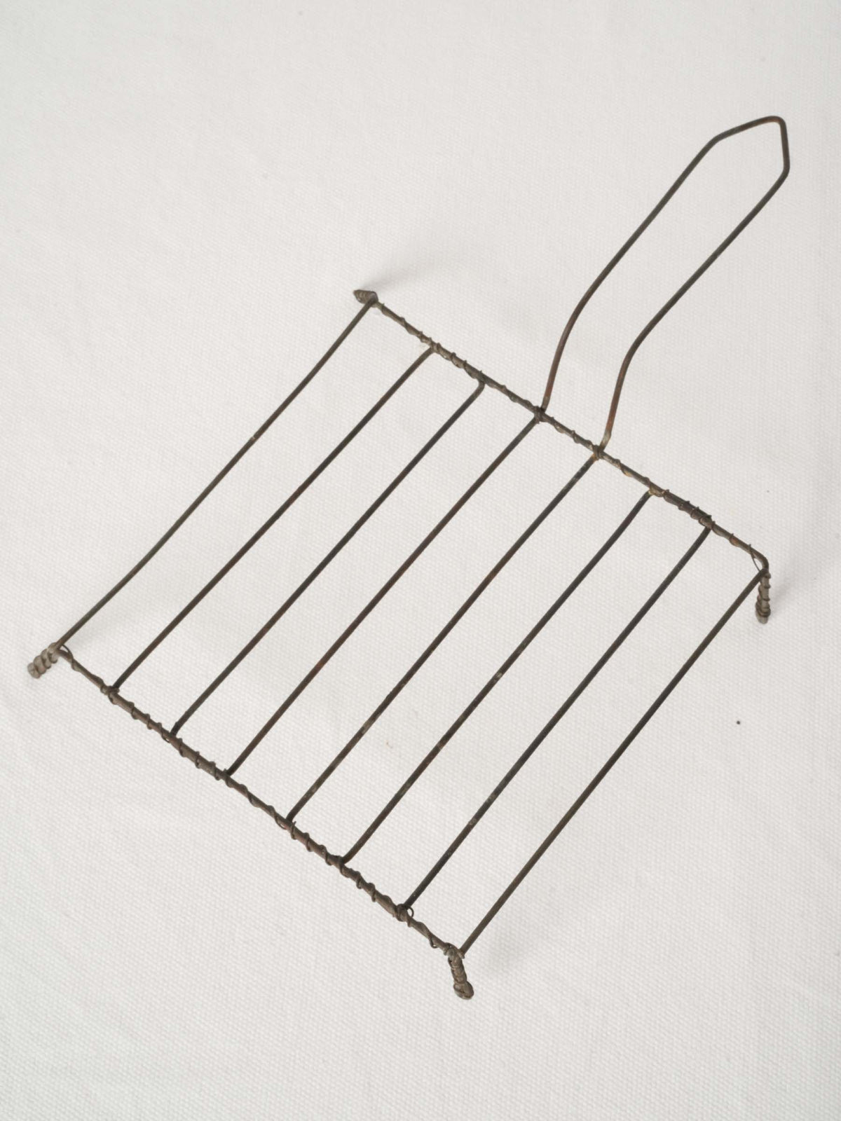 Antique French Iron Fireplace Cooking Grill