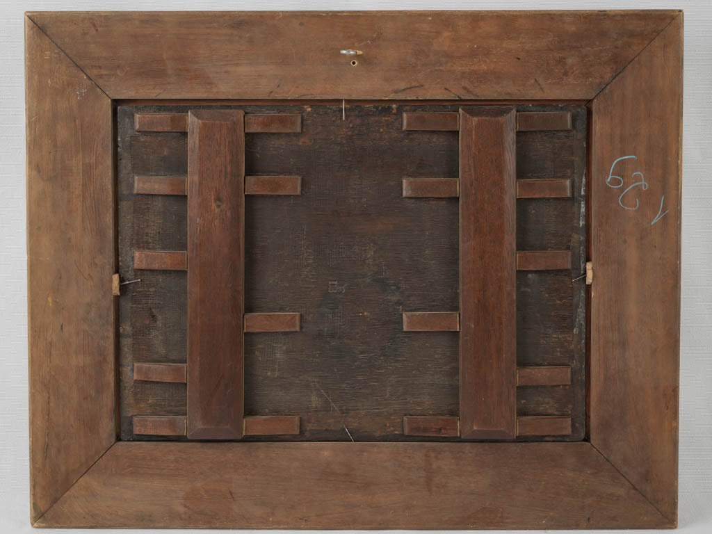 Expressive, rustic 18th-century Flemish genre painting