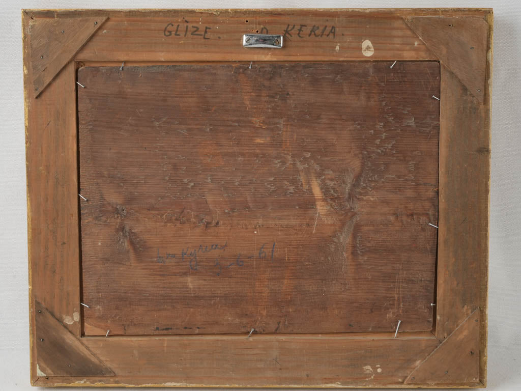 Detailed oil artwork - 19th-century tavern interior