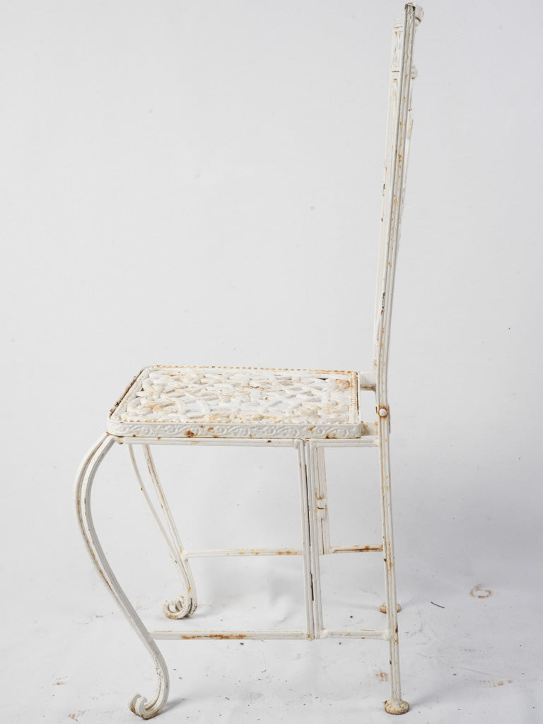 Intricately designed floral motif chairs