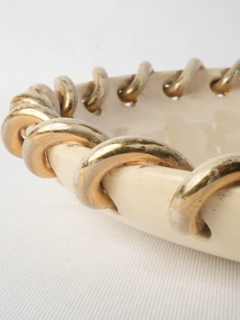 Classic creamy ivory platter