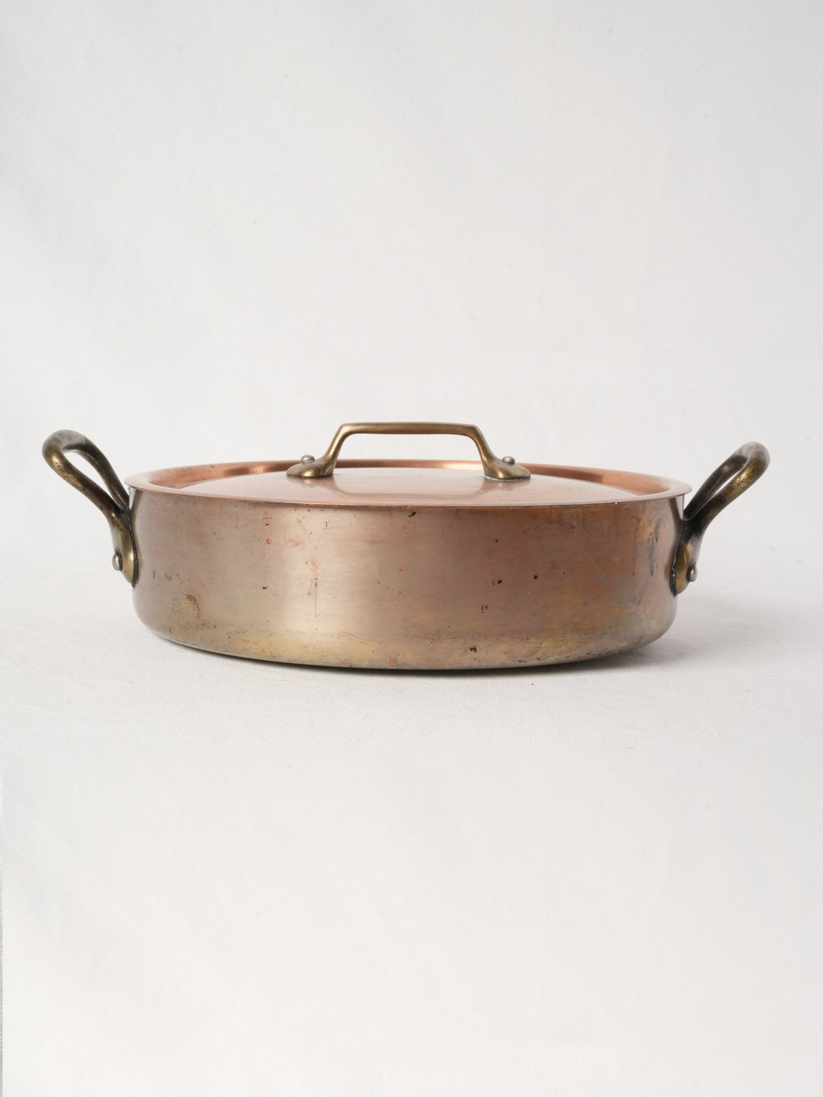 Vintage French Copper Rondeau by E. Dehillerin Paris