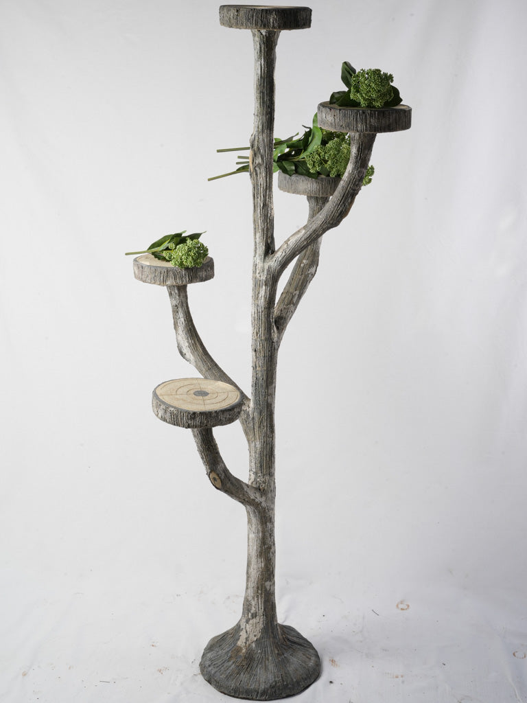 Durable concrete garden ornament