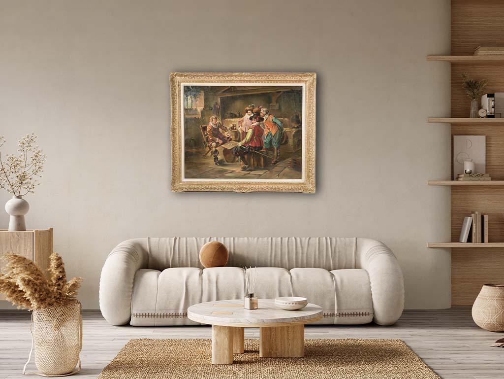 Colorful Musketeers Interior Painting