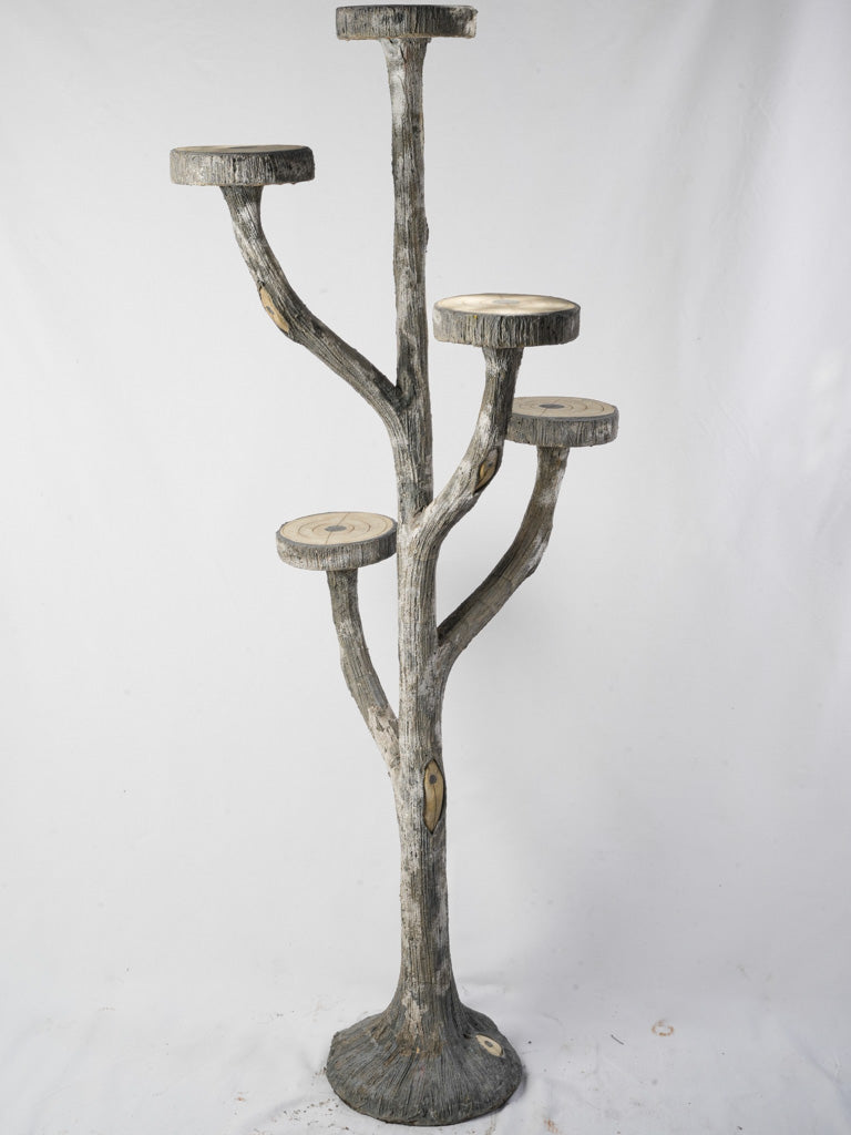 Mid-century tree-like display stand