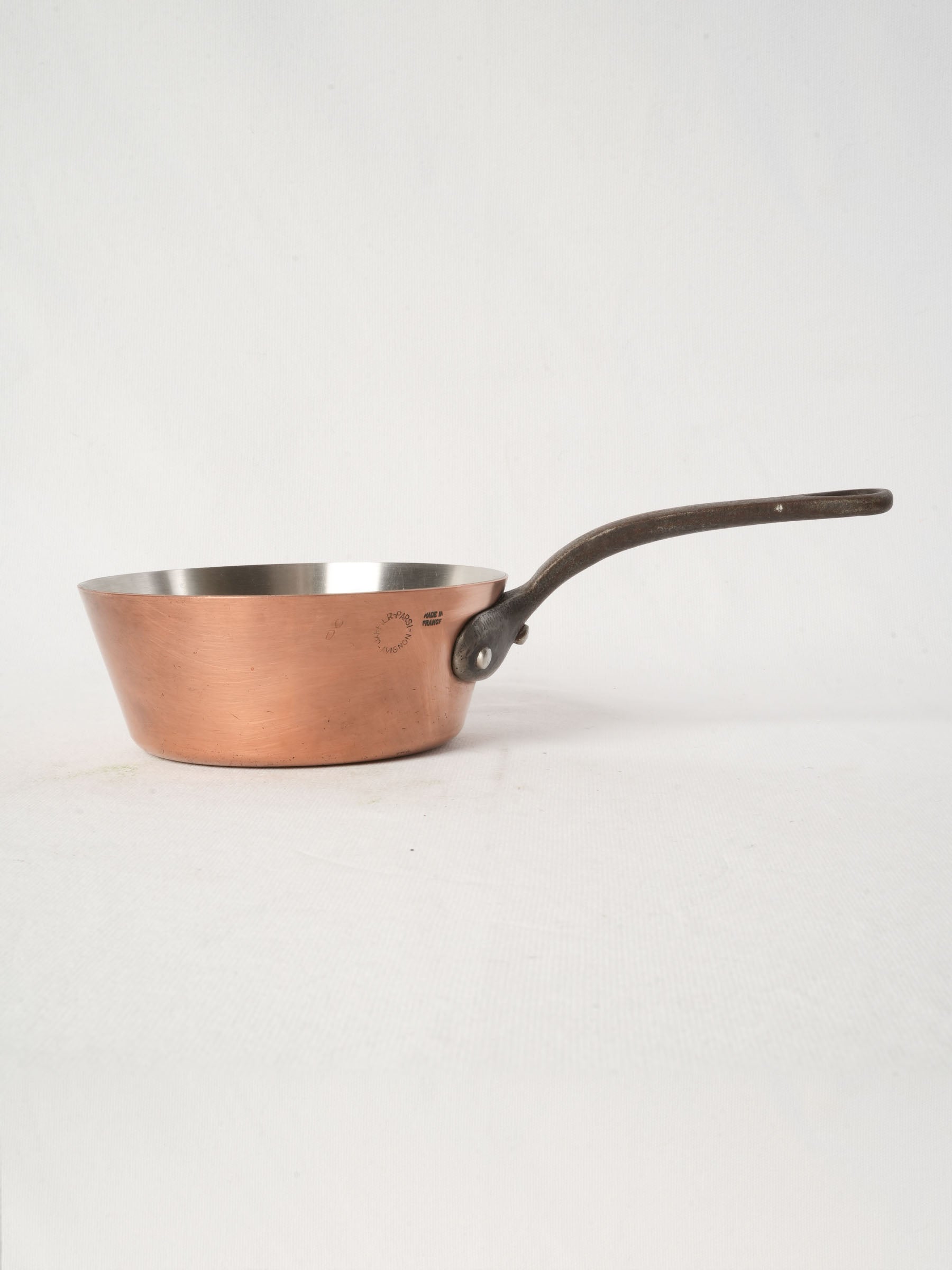 French Copper Casserole from Chanteduc Stainless Lined