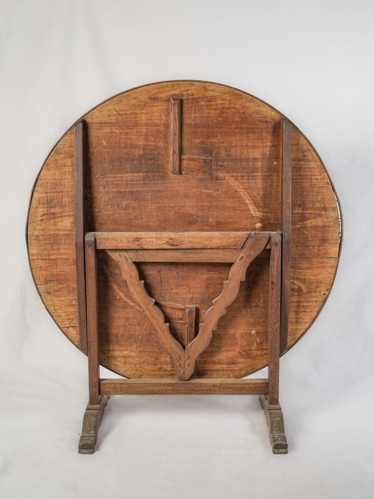 Characterful timeworn vineyard piece table