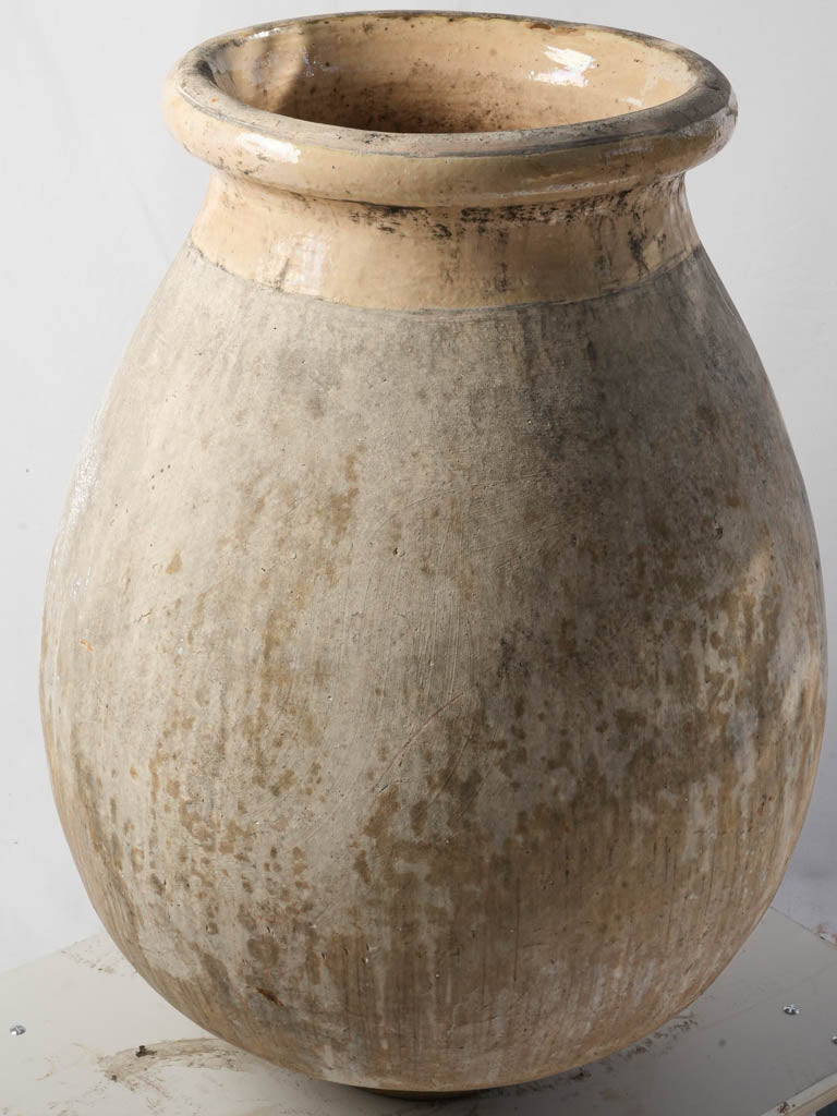 Authentic weathered pottery from France