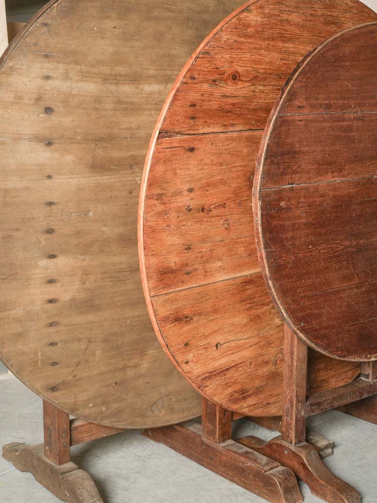 Decorative French heritage folding table