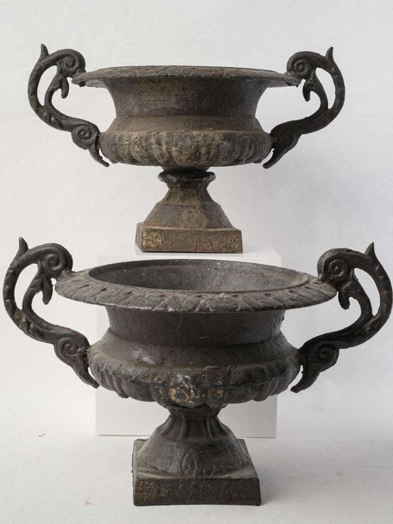 Historical French urn planters  