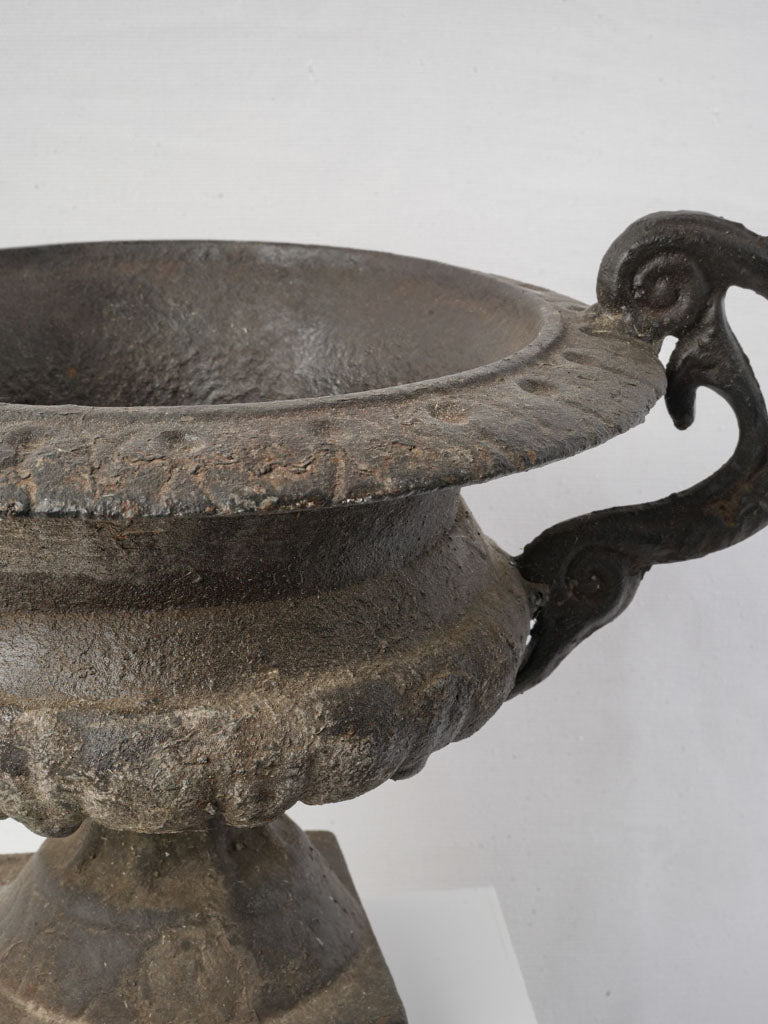 Characterful French garden vases