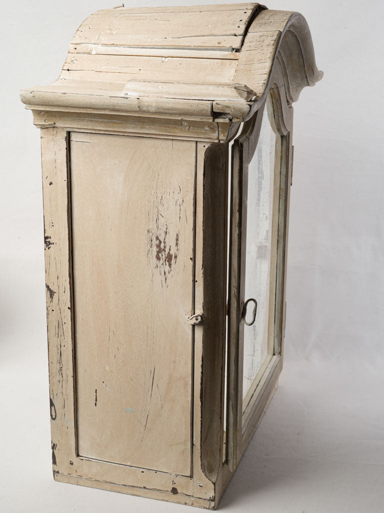 Sophisticated patinated display case