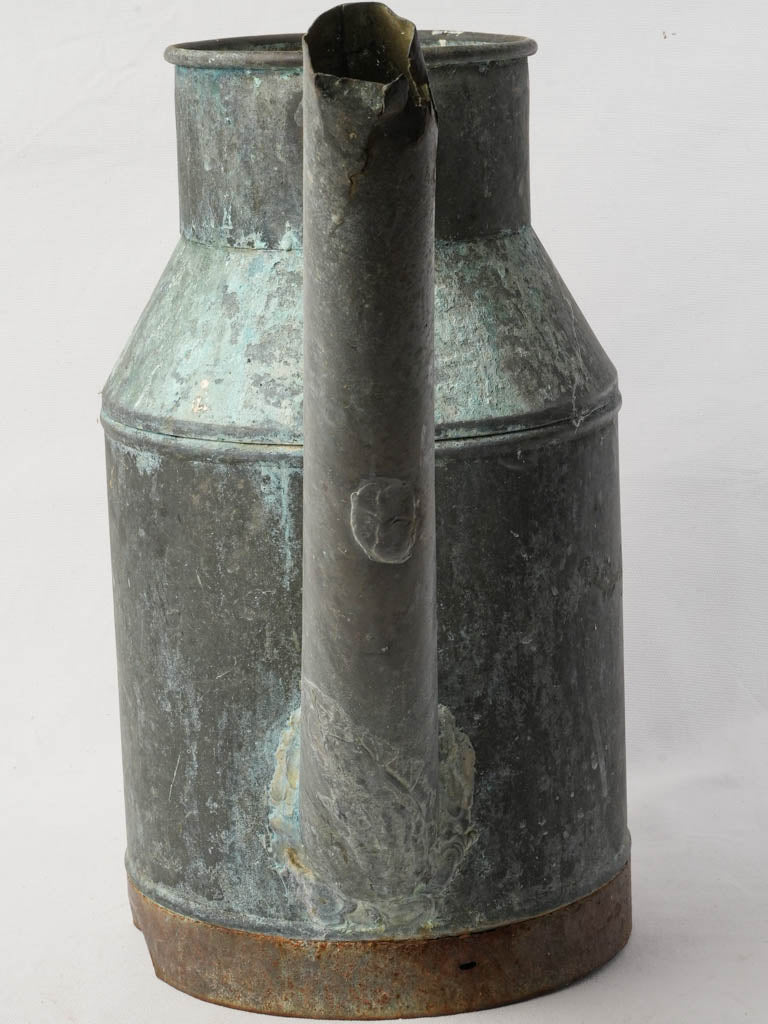 Décor sculptural accent watering can  
