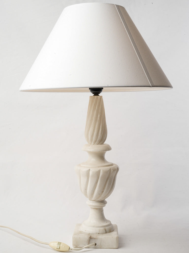 Subtle patina table lamp  