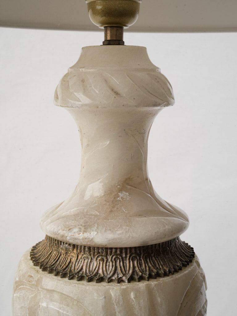 Understated old-world lamp design