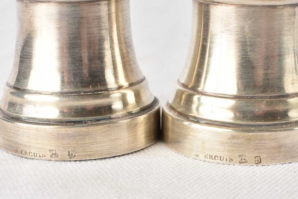 Art deco salt & pepper shakers - Ercuis