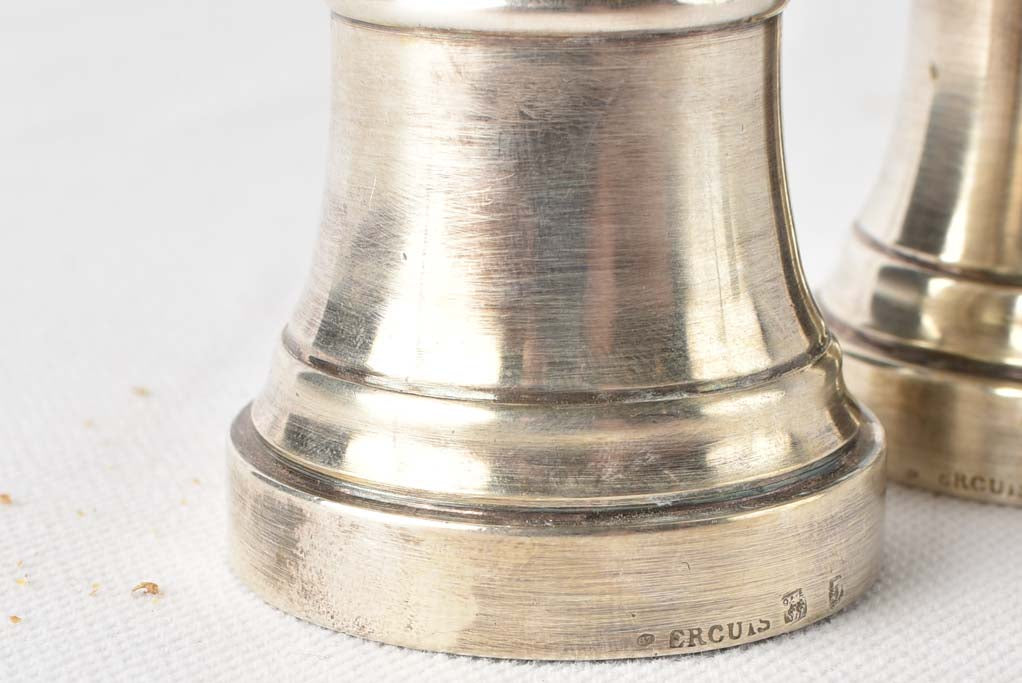Art deco salt & pepper shakers - Ercuis