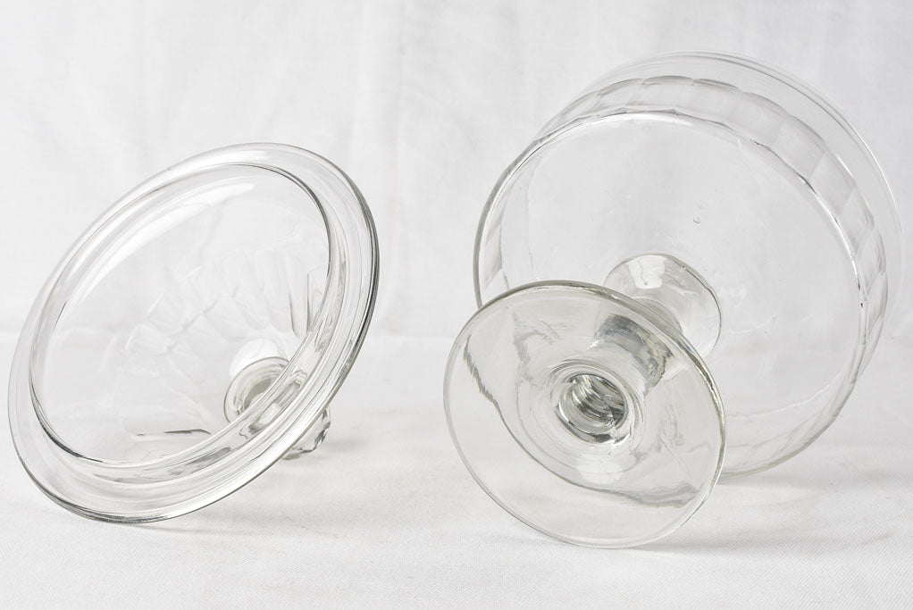 Charming vintage crystal kitchen display piece