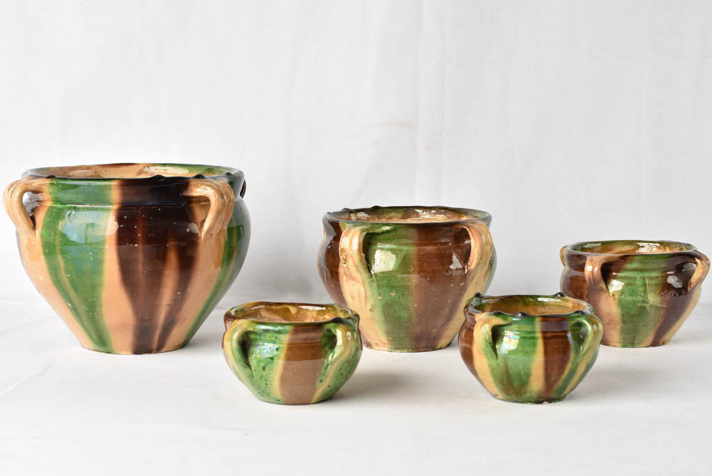 Historical Anduze cachepots collection