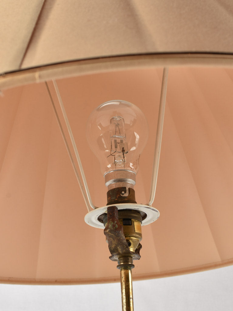 Table lamp with bust - 1940s - 29½"