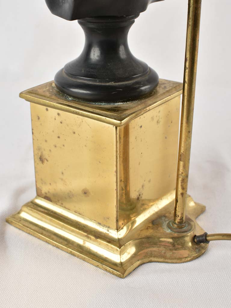 Table lamp with bust - 1940s - 29½"