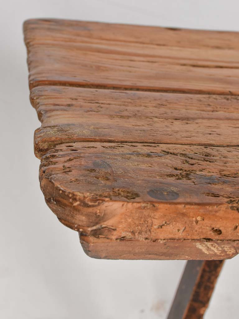 Rustic farm table / console table - 18th century 78¾" x 28¼"