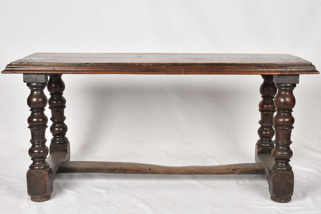 Walnut work table - 17th century Louis XIII - 51½"