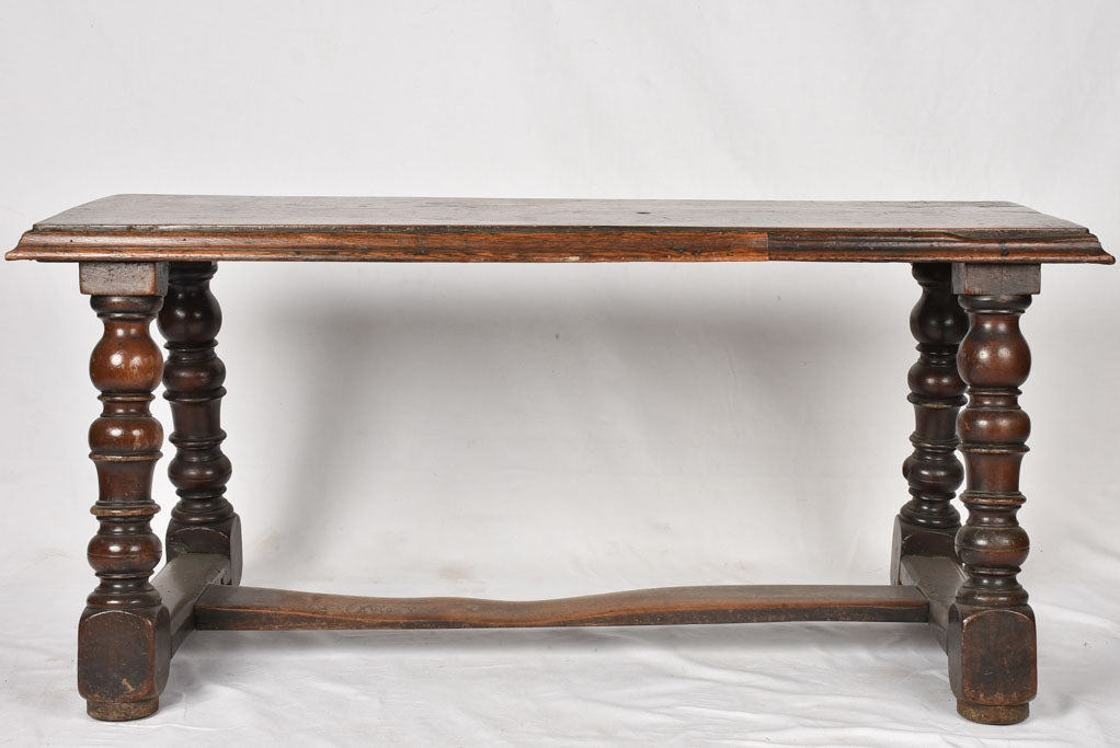 Walnut work table - 17th century Louis XIII - 51½"
