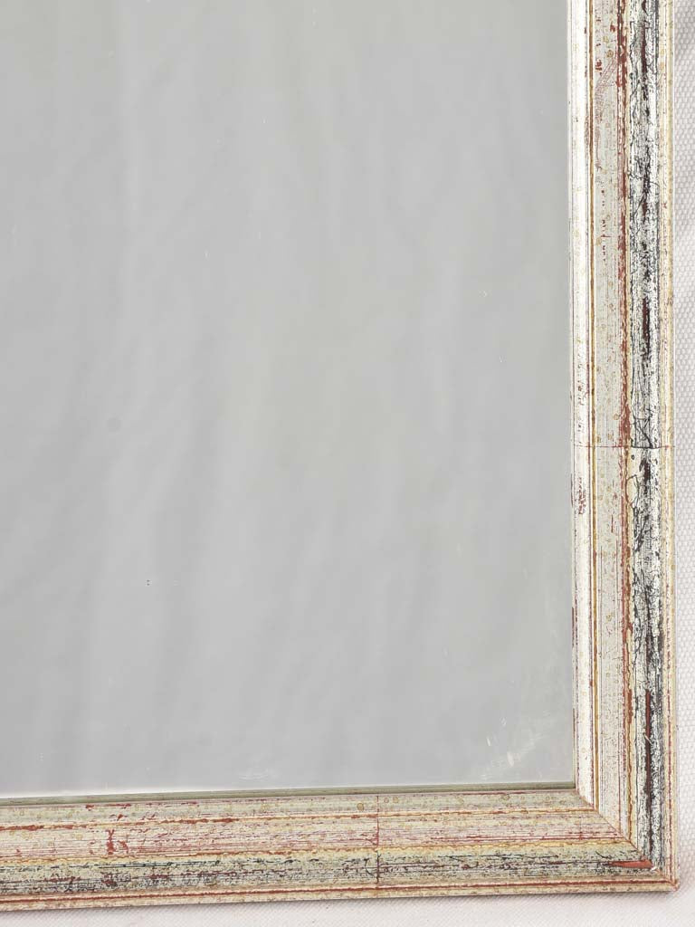 Classic 50's Silver-leaf Rectangular Mirror