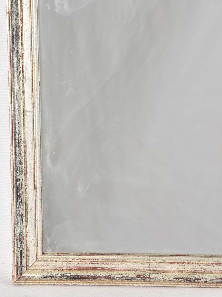 Charming Silver Leaf Mirror Vintage