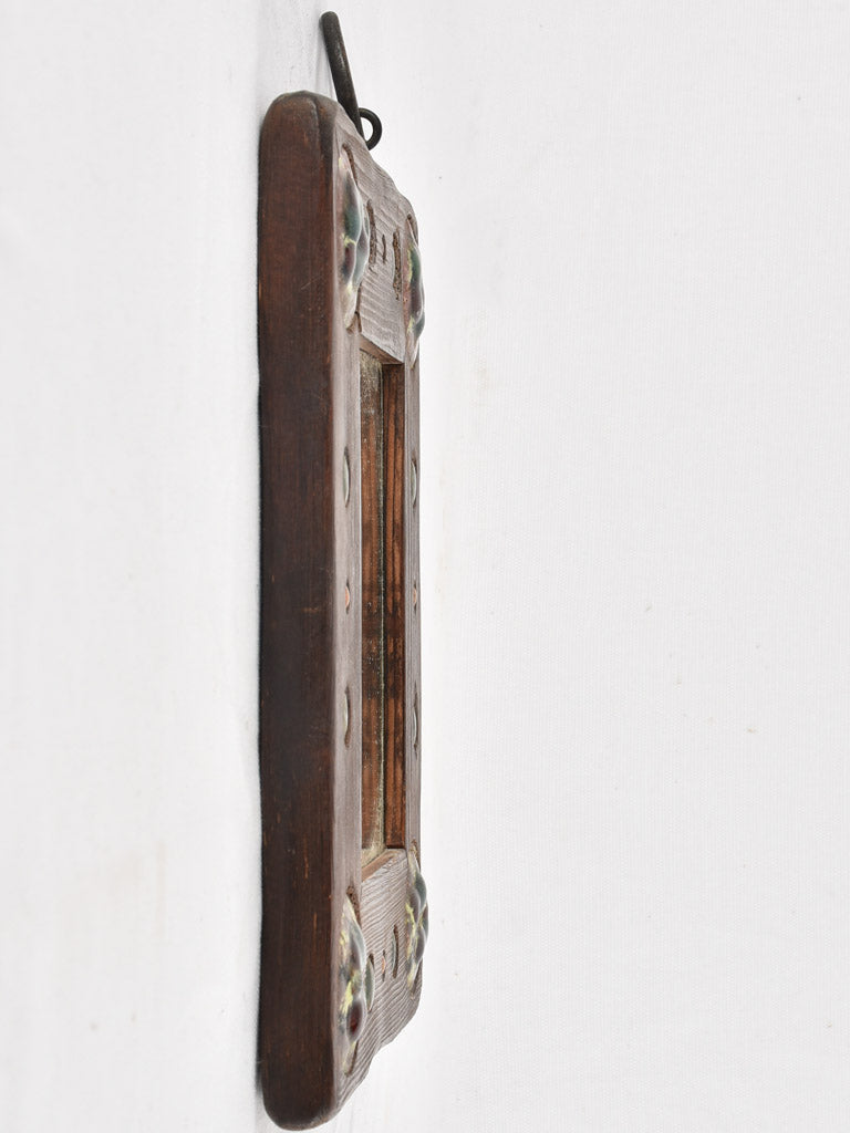 Esmaltes styled antique small mirror