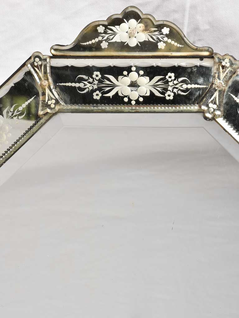 Stunning large-scale Venetian mirror
