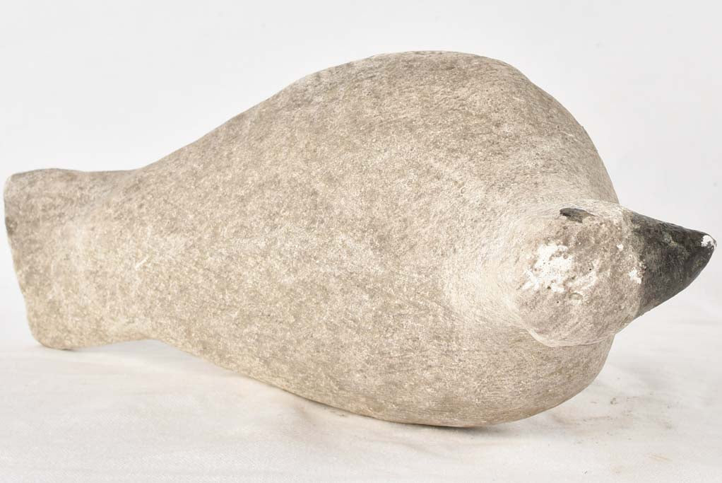 Vintage pigeon sculpture - cement 13½"