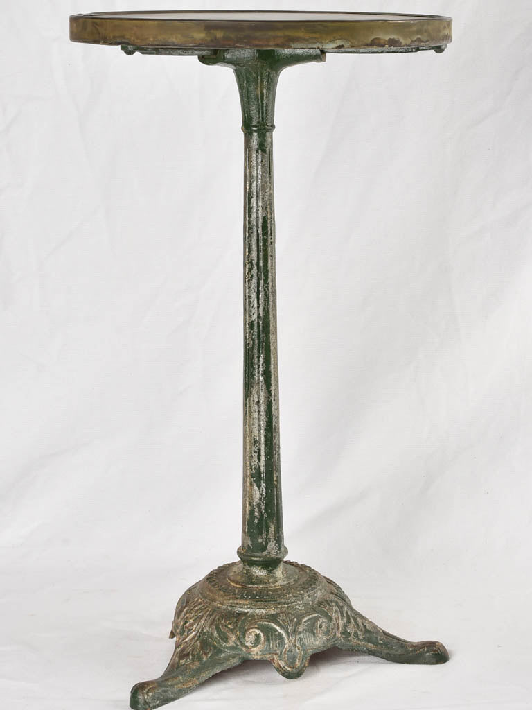 Small bistro pedestal table - Charlionais & Pourailly 16¼"