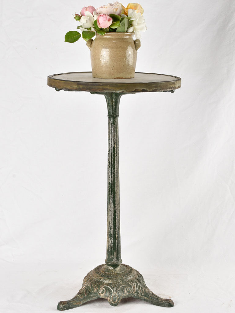 Small bistro pedestal table - Charlionais & Pourailly 16¼"